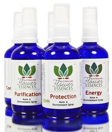 Set spray ambientali essenze floreali australiane 6 x 100 ml