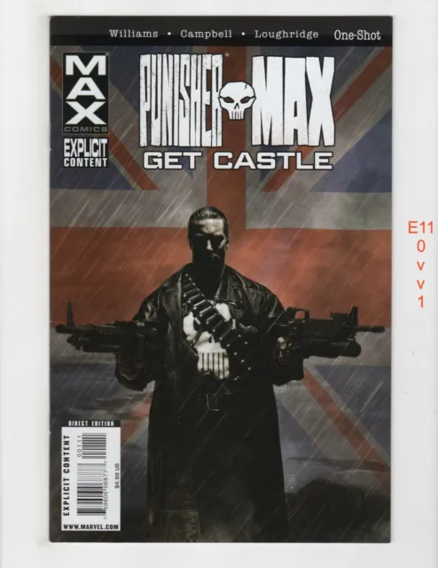 Punisher Max Get Castle #1 VF/NM 2010 Marvel e1101