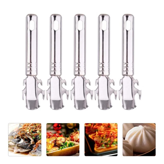 5 pz motorino di avviamento acciaio inossidabile clip piastra piastre in acciaio inox argento