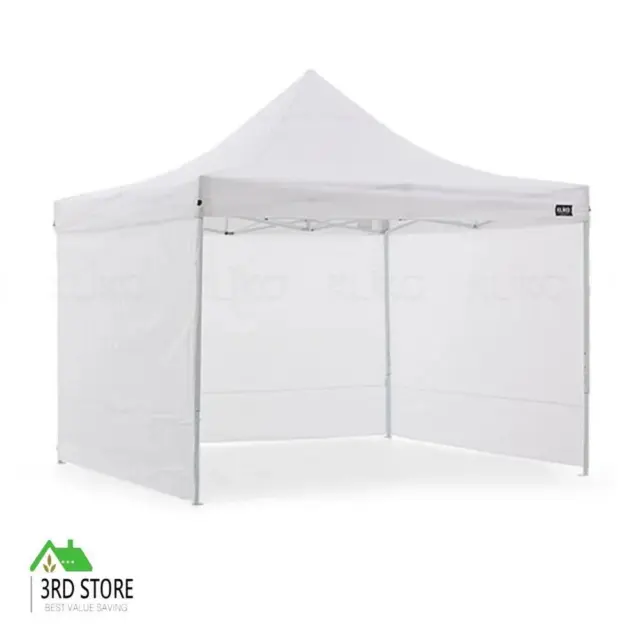 New WALLAROO 3x3m Pop up Outdoor Gazebo Folding Tent Marquee Canopy