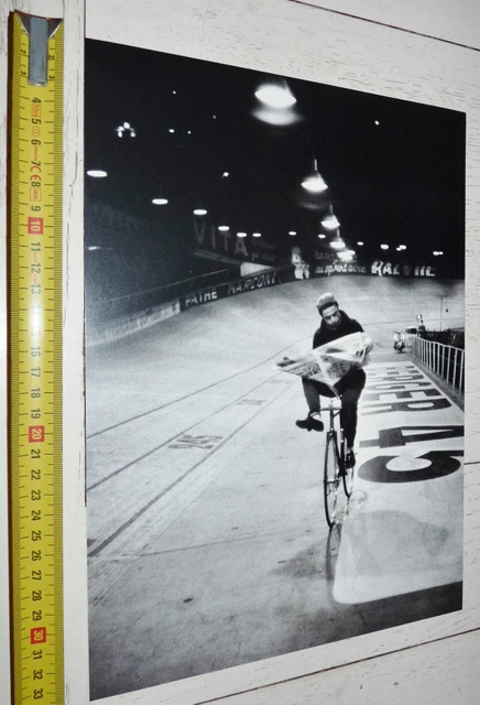 PHOTO CARTIER-BRESSON CYCLISME 1957 Velodrome D'hiver Paris