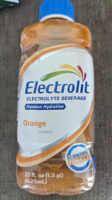 Electrolit Electrolyte Hydration & Recovery Drink - 21oz - Orange - Exp 11/2024