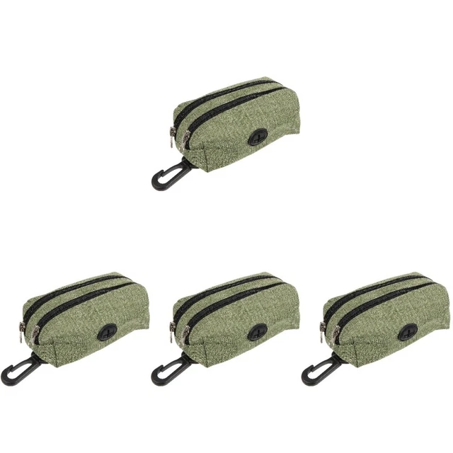 4x Soporte de bolsa para perro Soporte de viaje para excrementos para mascotas