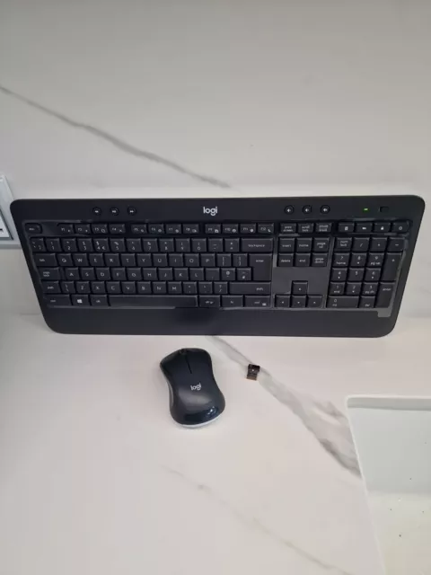 Logitech MK540 Advanced Wireless Keyboard and Mouse Combo for Windows QWERTY UK