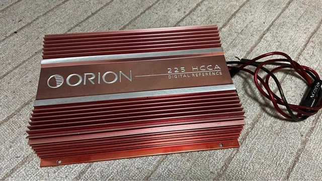 美品！ORION HCCA 250GS Competitionアンプ ORION 250 HCCA Car