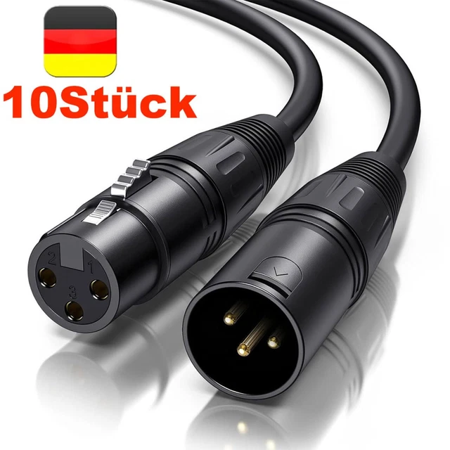 10 Câbles Adaptateurs Femelle 4 Broches - Pour Micro-appareils électroniques - Connexion Multiple