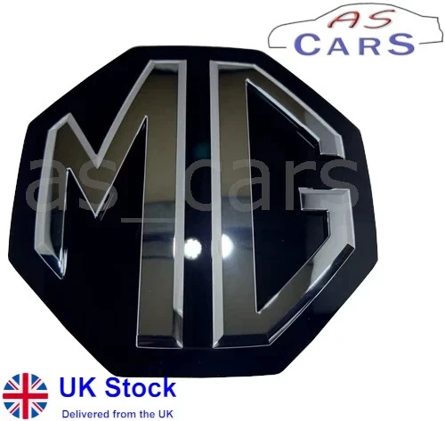 Genuine MG Car Emblem Badge Insert (54mm) | Boot Or Bonnet Logo - New Old Stock