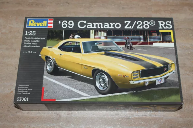 Revell 07081 '69 Camaro Z/28 RS 1:25 NEU OVP