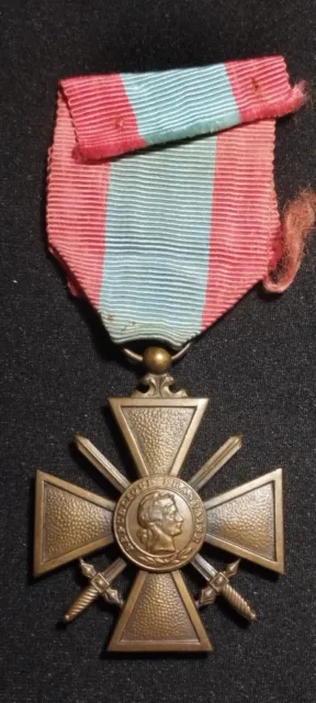 U22) (A) Médaille militaire française croix des TOE armée french medal
