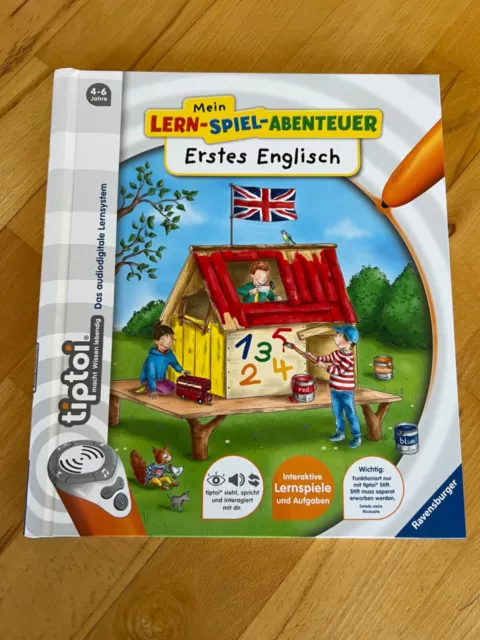 Neu!! Tiptoi Buch "Mein Lern-Spiel-Abenteuer Erstes Englisch"