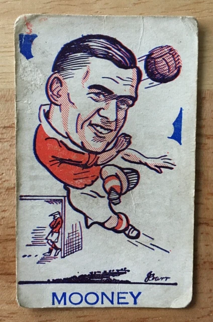 No. 76 H MOONEY THIRD LANARK A & J DONALDSON SPORTS FAVOURITES  "BIG HEADS" 1946