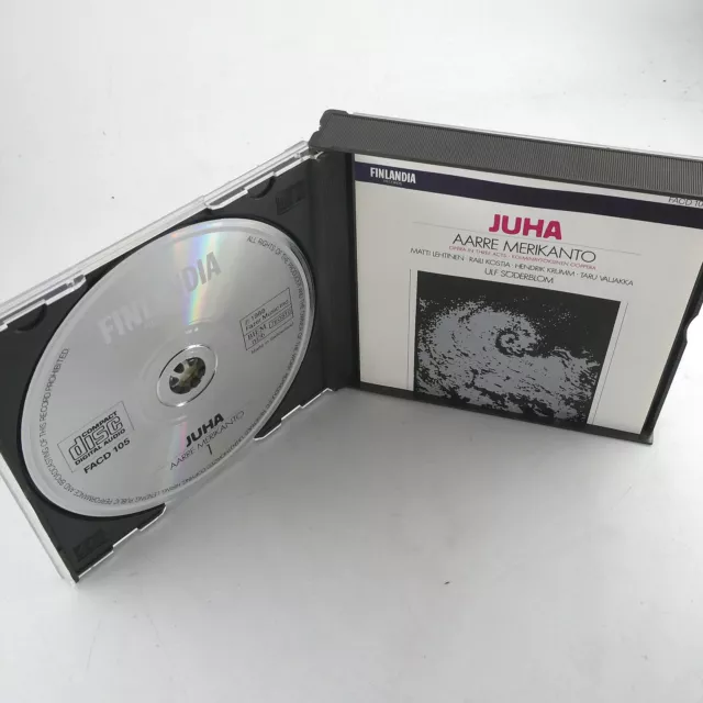 2 CD 1988 – Juha – Aarre Merikanto, Ulf Söderblom, Matti Lehtinen , Raili Kostia 3