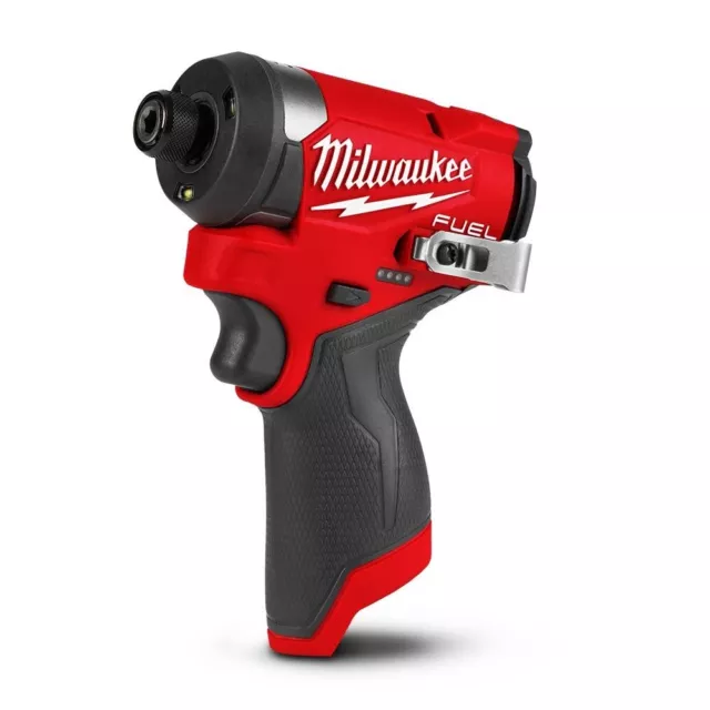 Milwaukee M12FID2-0 12V Li-Ion Cordless Fuel 1/4" Hex Impact Driver -  AU Stock