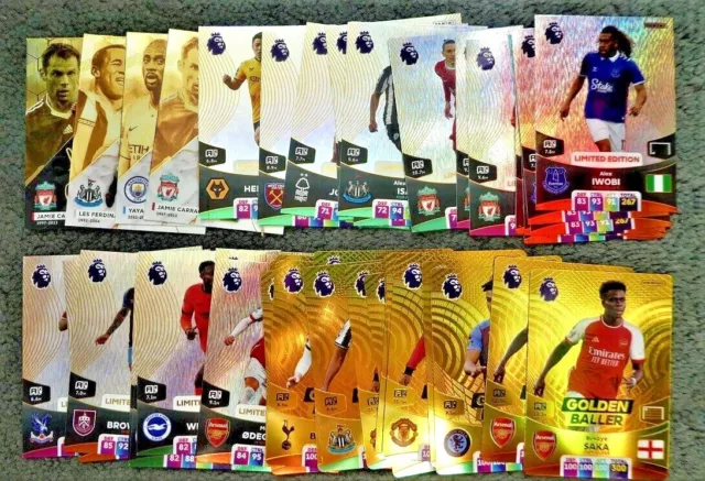 Panini Premier League Football Cards 2024 - CHOOSE Golden Baller Limited Edition