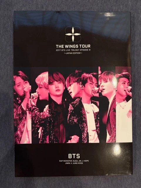 BTS THE WINGS TOUR 2017 Japan Edition Blu-ray Limited First Press