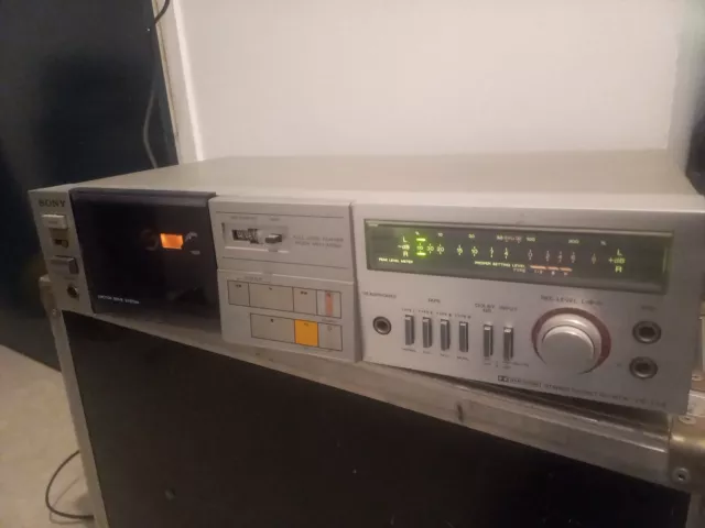 Retro Sony TC-FX4 2 Cassette Tape Deck