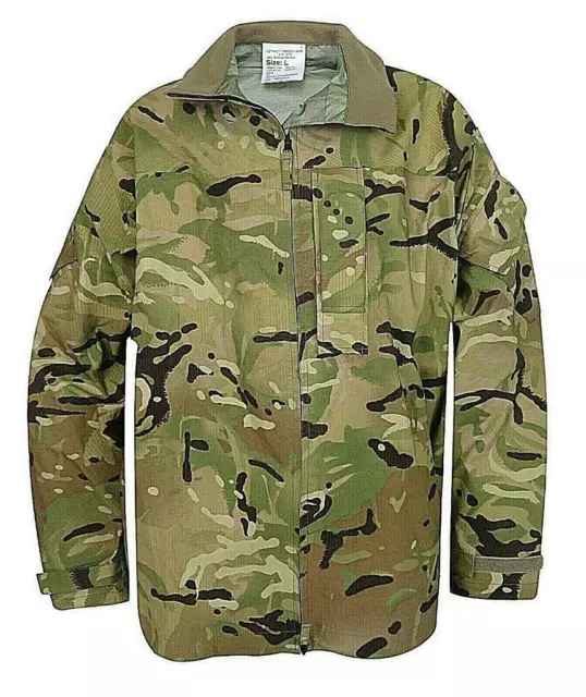 British Army Issue MTP Packlite Lightweight Goretex Waterproof Jacket MVP