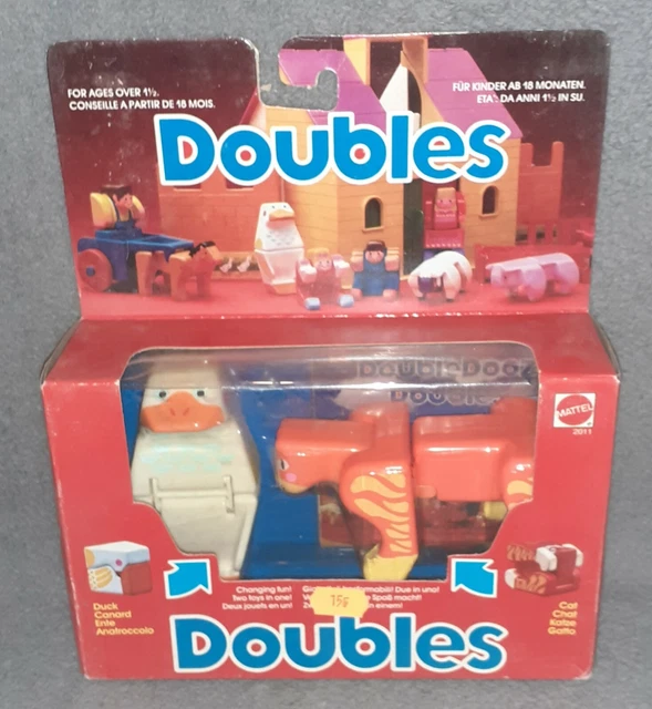 Figurine Modul'Auto TOMY Vintage - Camion élévateur - Modèle A-43 Doubles Robot Animo - Occasion