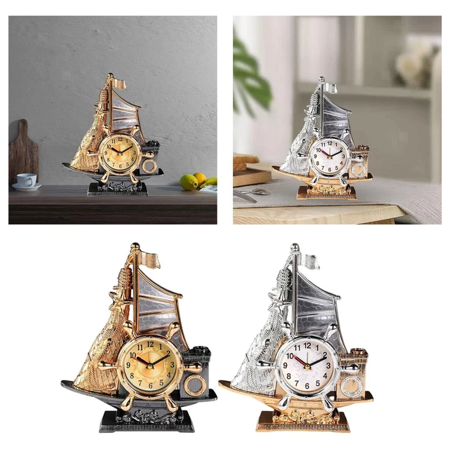 Retro Segeluhr Antike verstellbare Hotel Digitalanzeige Dekor Tischuhr