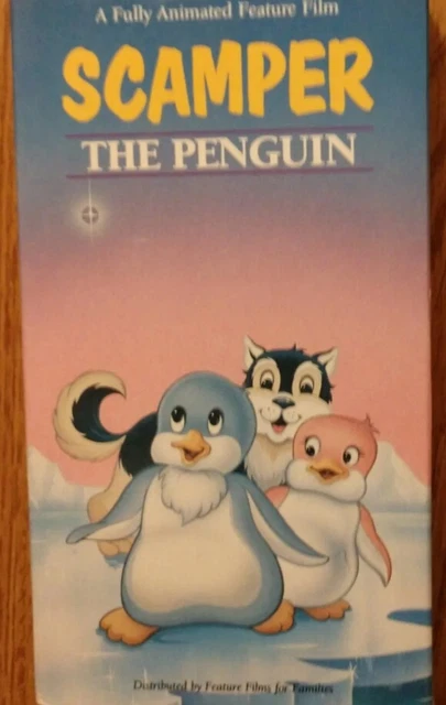 SCAMPER THE PENGUIN VHS 1992 A Fully Animated Feature Film £9.32 ...
