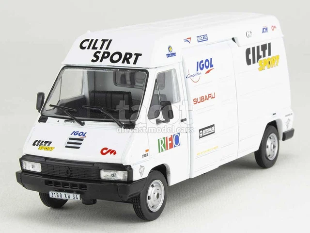 Decals 1/18 Renault Master Assistance  Diac Rally Team  - Mc18018 Uv