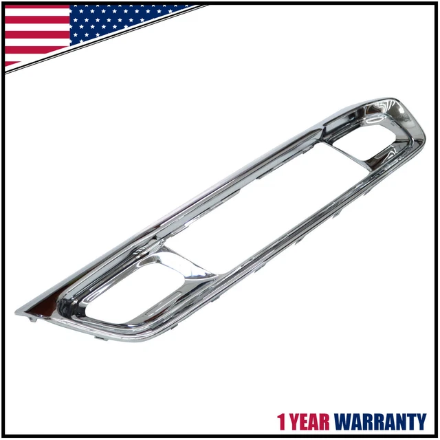 FRONT BUMPER LOWER Grille Chrome Molding Trim For 20172022 Jeep Grand