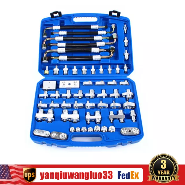 56pcs Air Conditioning Leak Test Kits Detector Detection Tools Auto Repair Tool