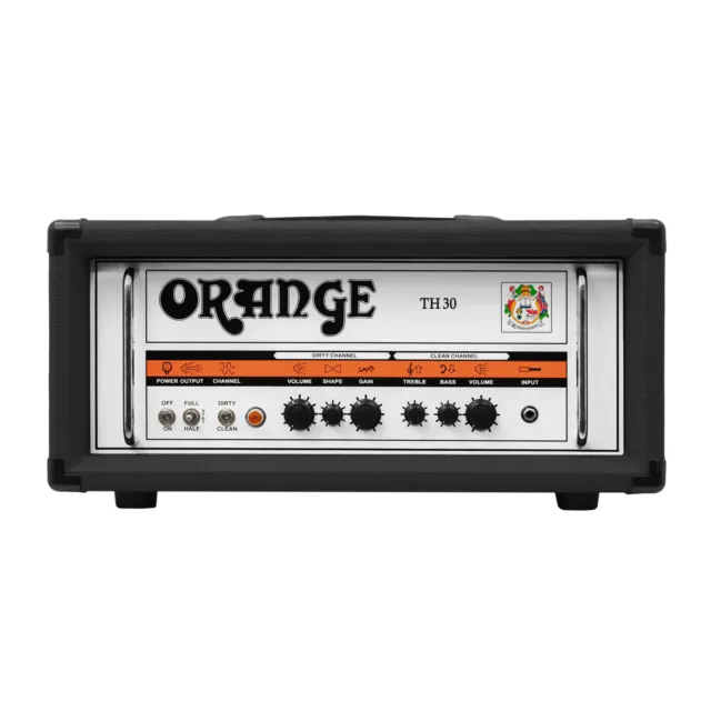 Orange Amps TH30H Black 30W Tube Guitar Amp Head Black