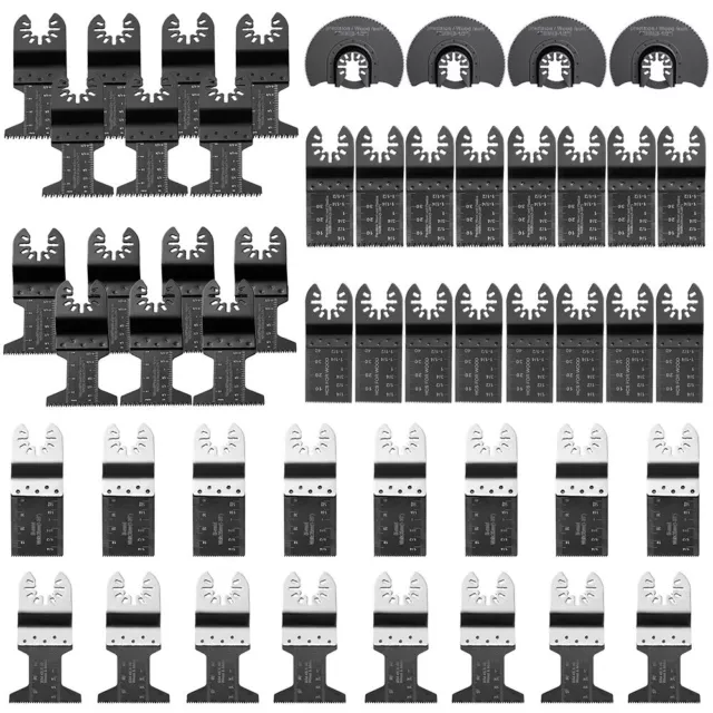 50PCS Oscillating Saw Multi Tool Blades For Fein/Bosch/Multimaster/Ryobi/Ozito