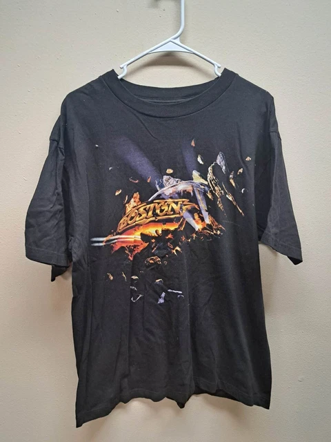 Vintage 1995 Boston Livin' For You Concert Men's T-Shirt XL