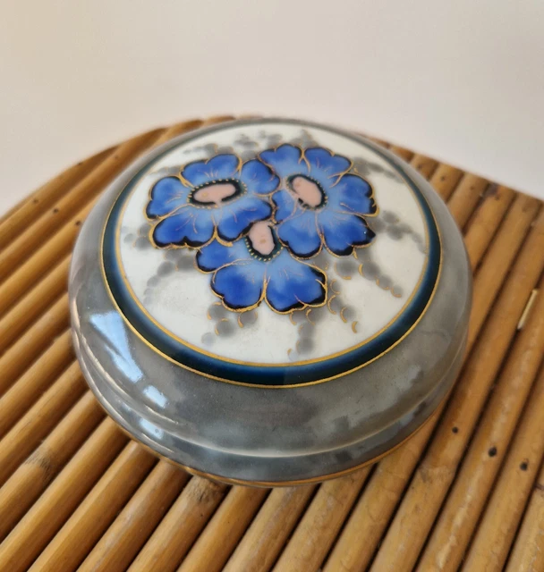 Camille THARAUD bonbonnière ART-DECO porcelaine de LIMOGES en très bon état
