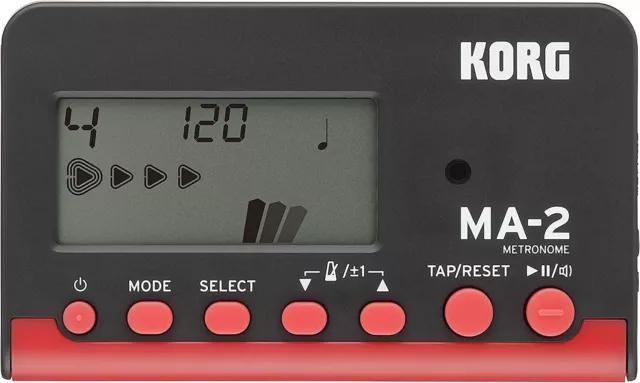 Digital Metronome Compact Bass Guitar Korg MA-2 LCD