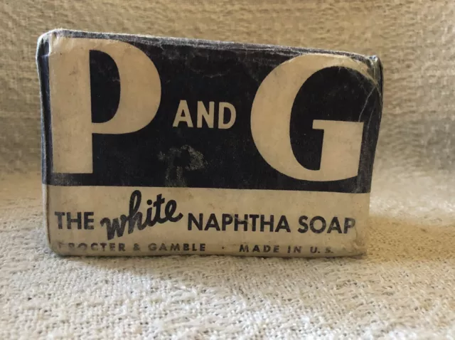 Vintage Proctor & Gamble P & G White Naphtha Laundry Soap Original NOS