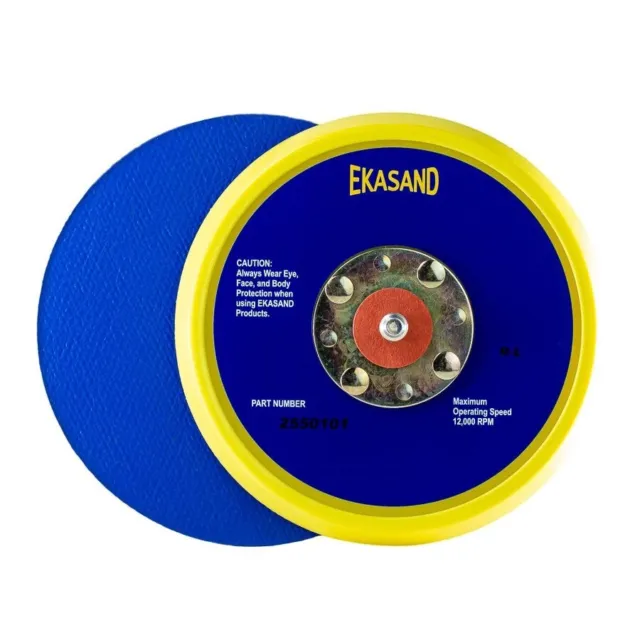 Ekasand Disc Backup Pad 5 x NH L / P 4-Rivet Vinyl Face For PSA 5"