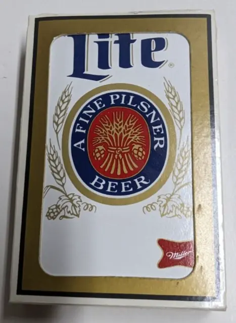 NEW Miller Lite Beer Deck of Playing Cards