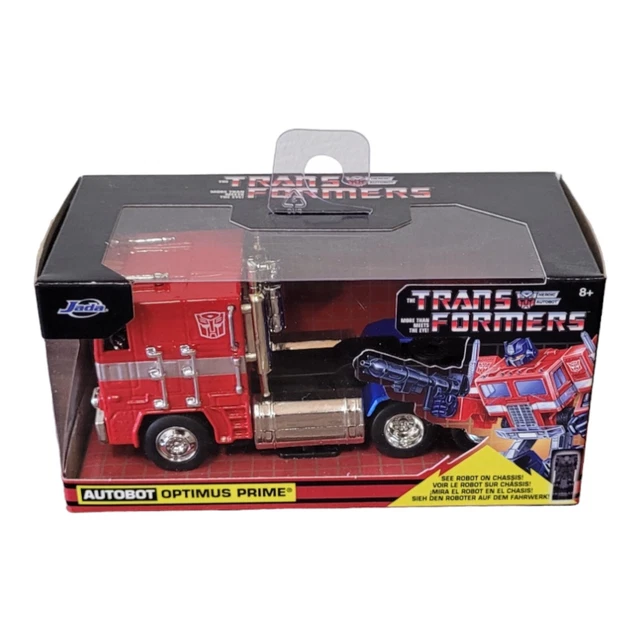 Jada 1:24 Hollywood Rides Transformers Nemesis Optimus Prime 33490 Black Diecast
