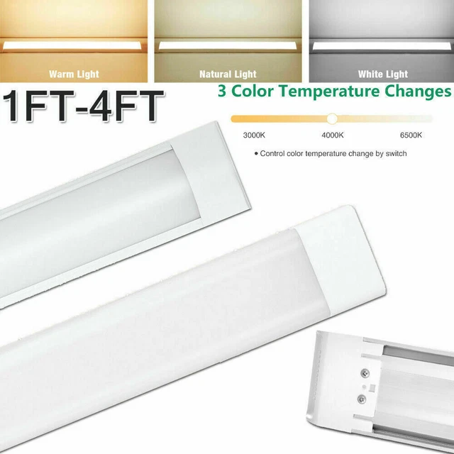 13FT 4FT LED Tube Light Dimmable Ceiling Fixture Lights Garage Shop