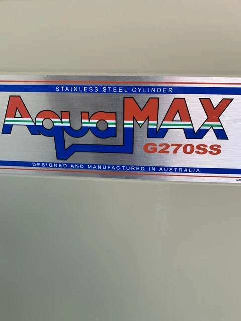 AQUAMAX 130 LITRES Stainless Steel Gas Hot Water Heater Storage Tank G270SS  New $1,558.16 - PicClick AU