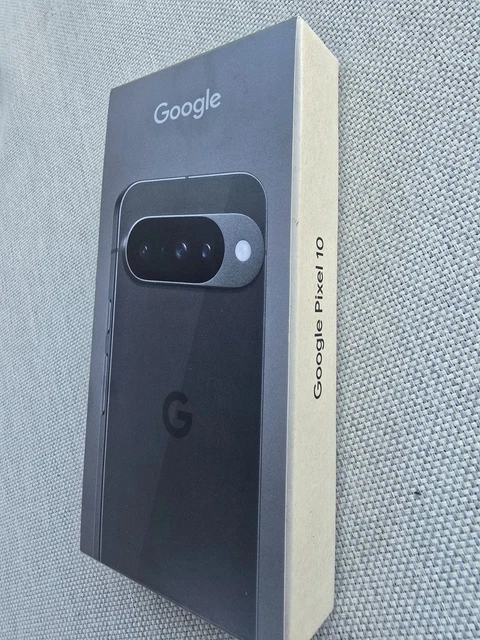 GOOGLE PIXEL 10 (128GB Obsidian) Brand-new, Factory-sealed