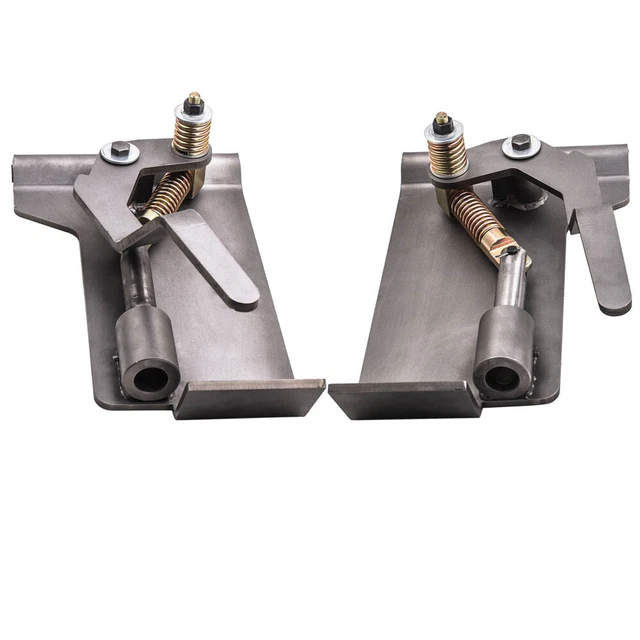2pcs Universal Weld-On Skid Steer Pair of Conversion Adapter Quick Tach