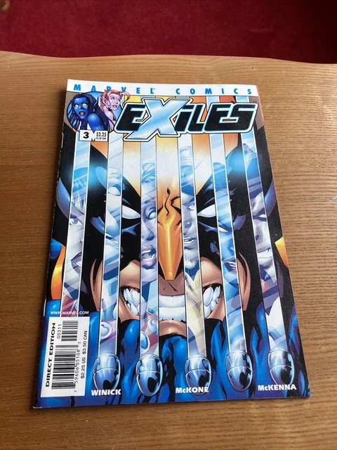 Exiles 3 2001 VF/FN MARVEL Judd Winick