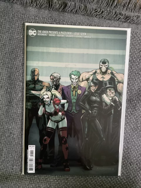 The Joker Presents: A Puzzlebox #7 DC Comics 2022 Reilly Brown Cover