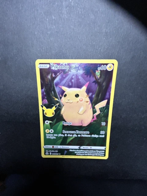 Funko POP! Pokémon Pikachu Argent Métallique 25ème Anniversaire 25cm 2021 Sammelfigur 39046007