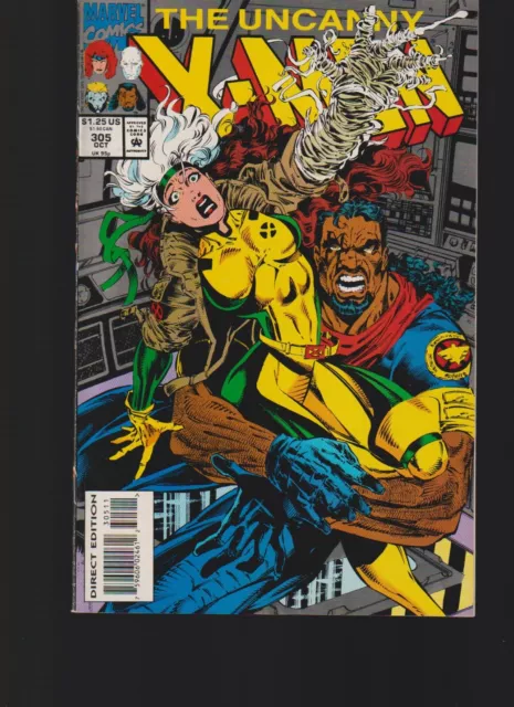 Marvel Comics Uncanny X-Men #305 Oct 1993