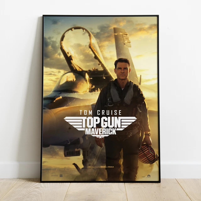 HWC Trading Top Gun Collection Tom Cruise Geschenken Afgedrukt Poster