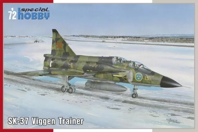 SK-37 Viggen Trainer 	SH72381 Special Hobby 1:72