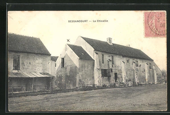 CPA Bessancourt, La Chicaille 1906