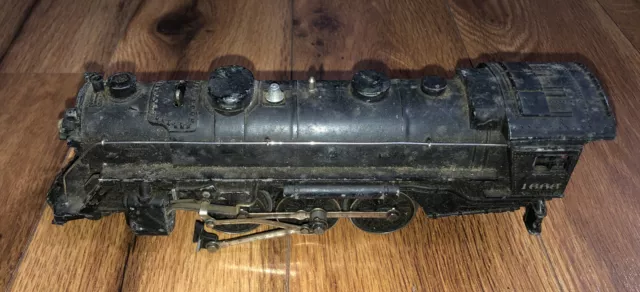 **PARTS REPAIR* VTG Postwar Lionel O Gauge O27 Steam Locomotive Train 1666 2-6-2