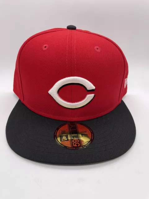 Cincinnati Reds New Era 7 3/8  Road Authentic Collection On-Field Fitted Hat