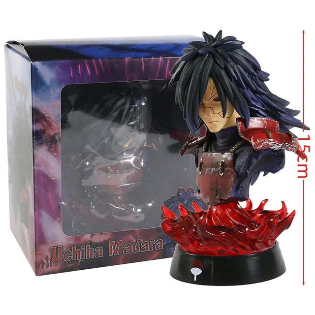 NARUTO SHIPPUDEN UCHIHA Madara Head Bust Portrait PVC Figure Collection